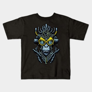 Techno Apes Kids T-Shirt